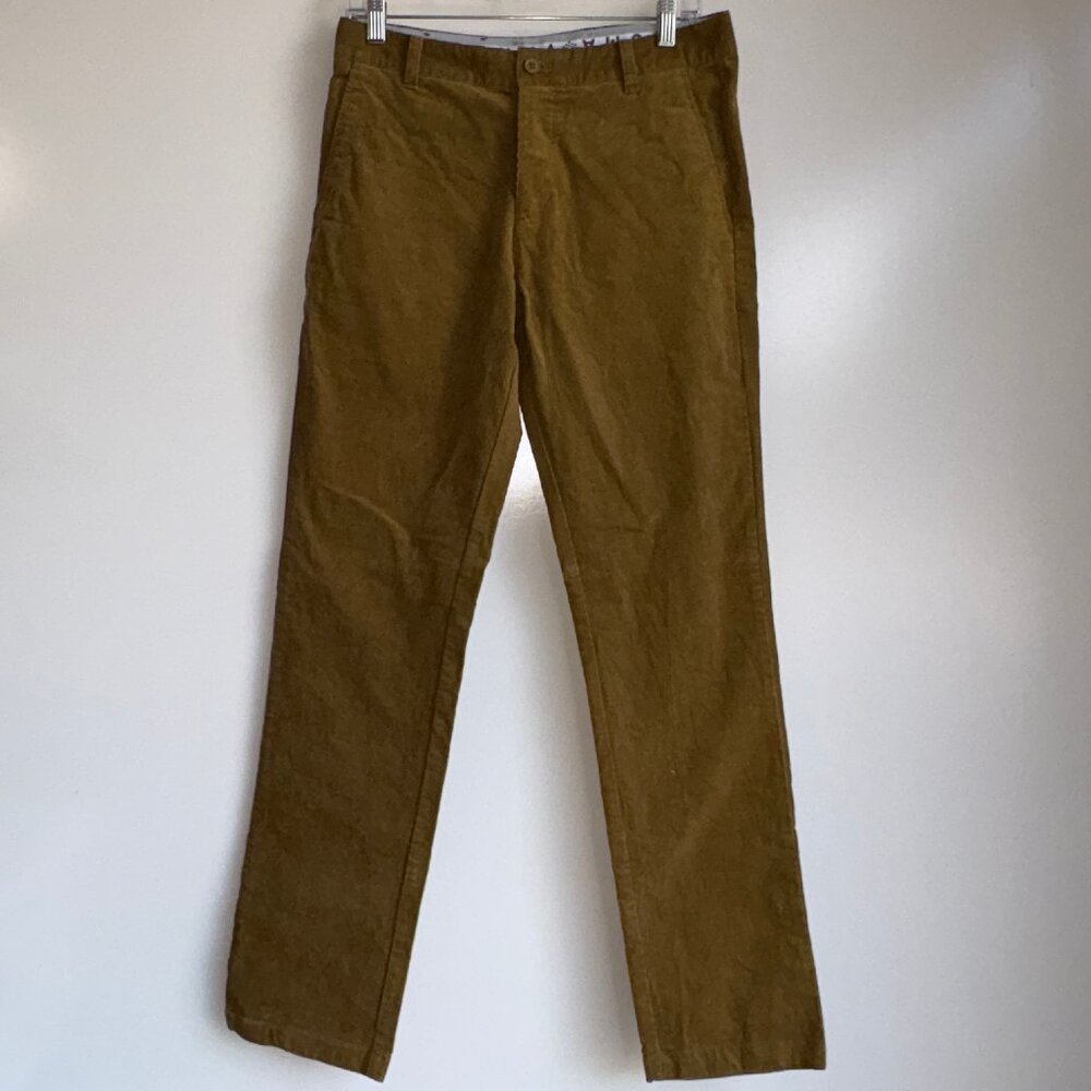 PUMA Corduroy Golf Pants Men's Size 30/31 Golden Brown